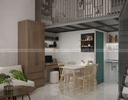 Thiết kế dãy phòng trọ mới (Bình Dương)