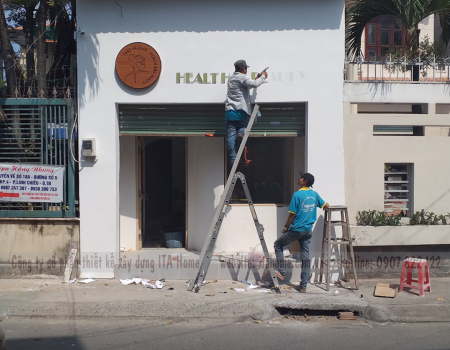 Thi Công Shop Mỹ Phẩm